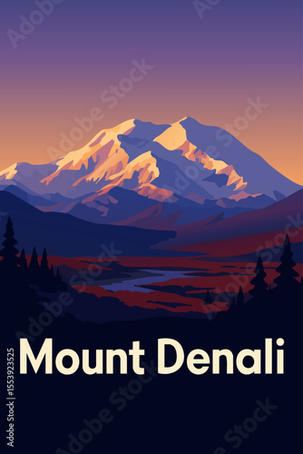 Exploring Denali’s Snow-Capped Peaks in Alaska