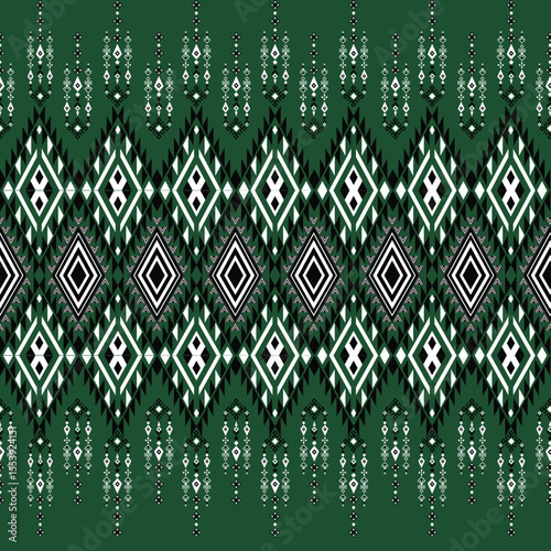Geometric fabric patterns in tribal and cultural styles, perfect design with both patterns and colors.z