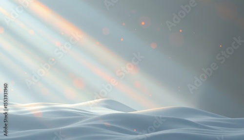 dreamy eggshell 87 37 2 background with light beam fade, under minimal light scatter, featuring smooth and uninterrupted surface.