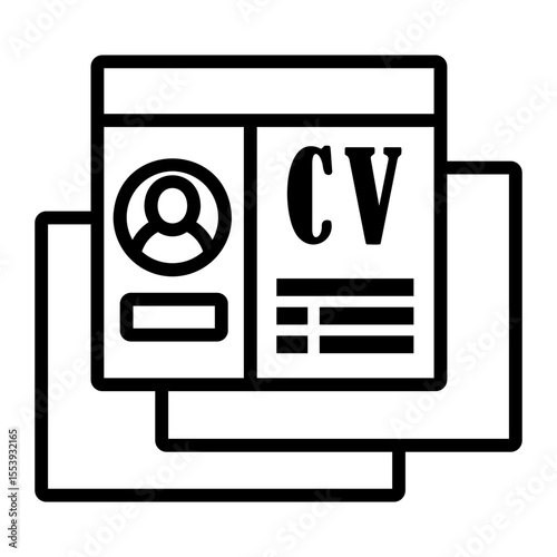 recruitment Line Icon