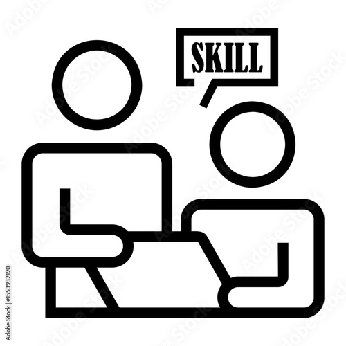 recruitment Line Icon