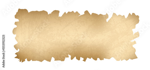 Old torn paper texture element design for banner, poster and flyer. ripped paper strip