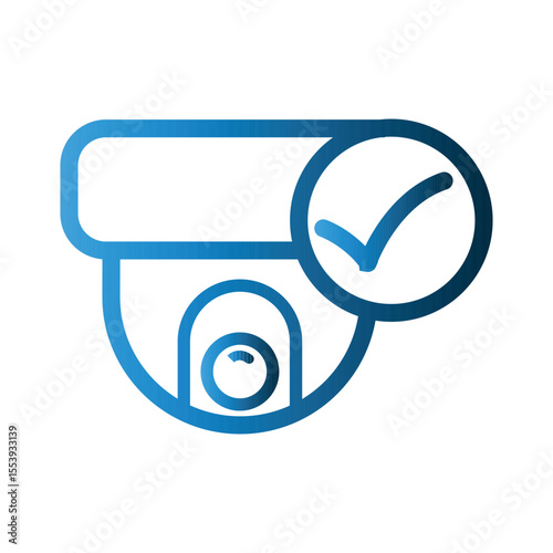 CCTV icon design template