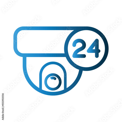 CCTV icon design template
