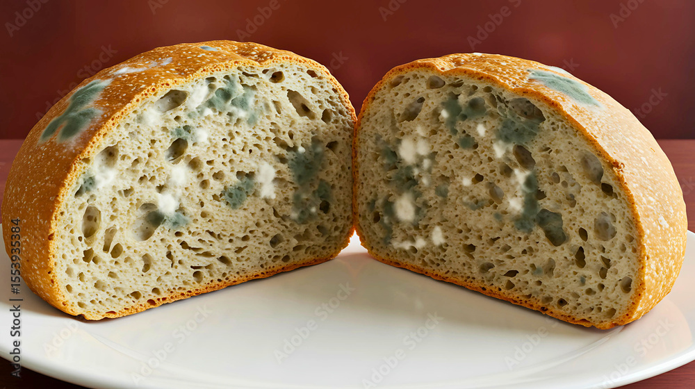 Moldy Bread Spoiled Loaf, Food Safety, and Waste Prevention Moldy Bread Spoiled Loaf, Food Safety, and Waste Prevention
