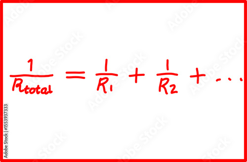 physics formulas for parallel circuits, electricity and magnetism