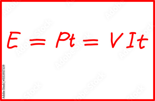 physics formulas for electrical energy, electricity and magnetism