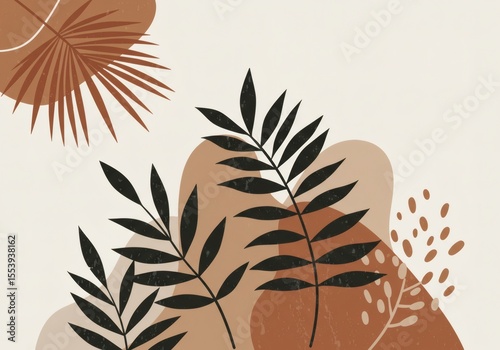 vector illustration of a floral background
