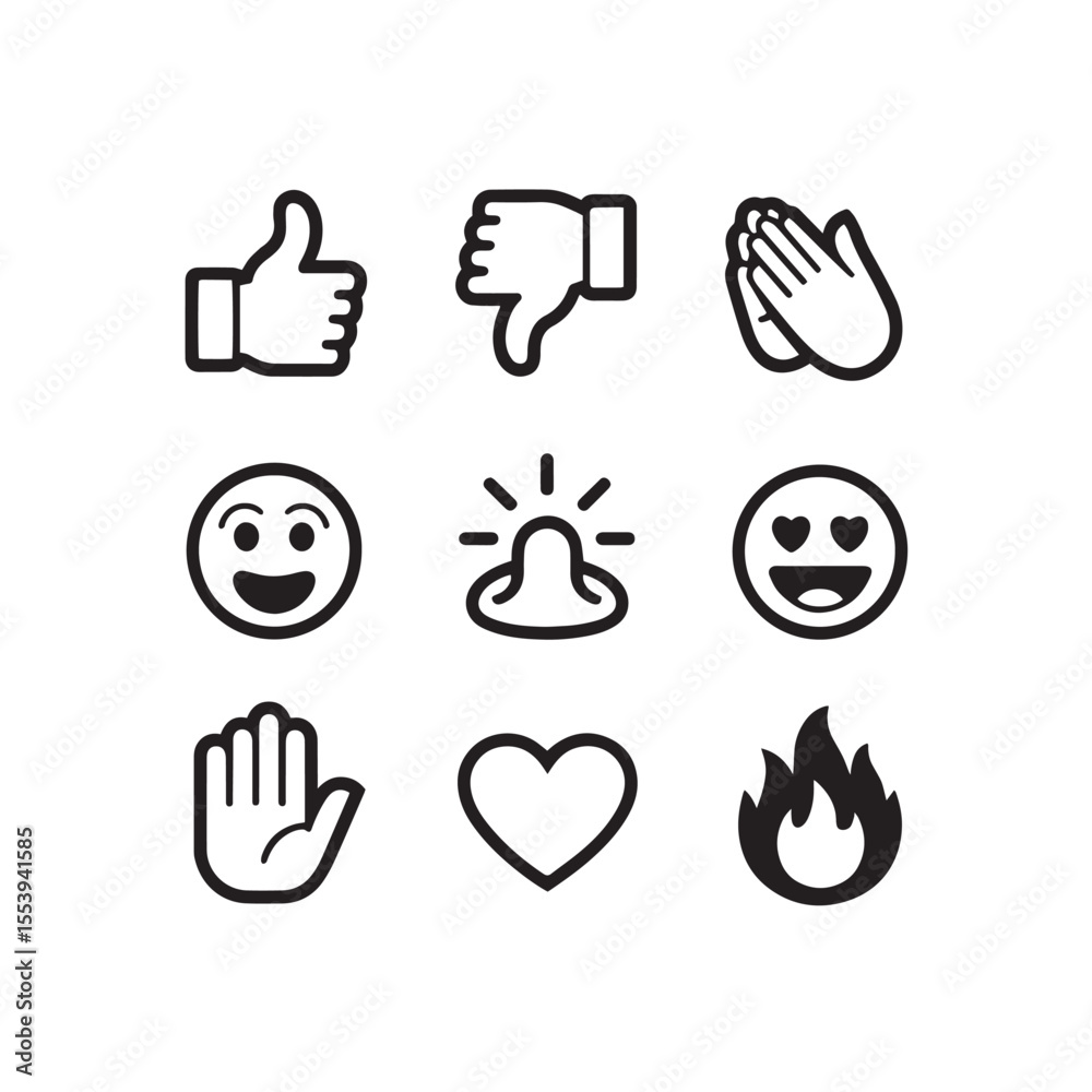 Fototapeta premium thumbs up icon