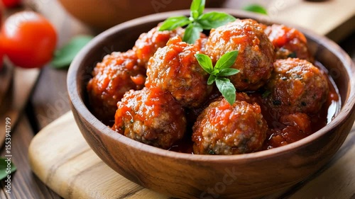 meatballs with tomato sauce