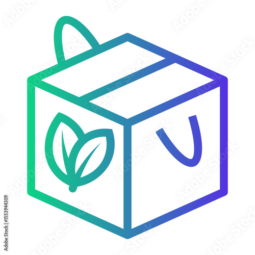 product Line Gradient Icon