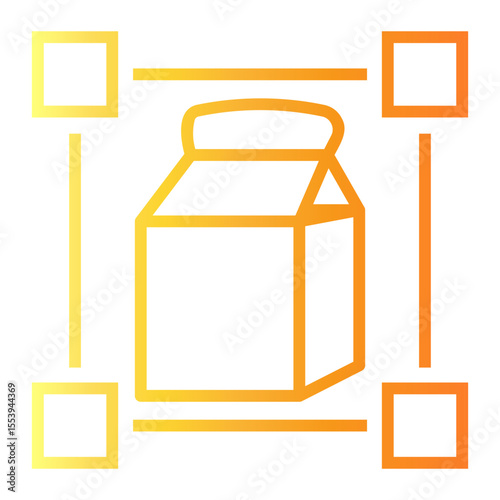 product Line Gradient Icon