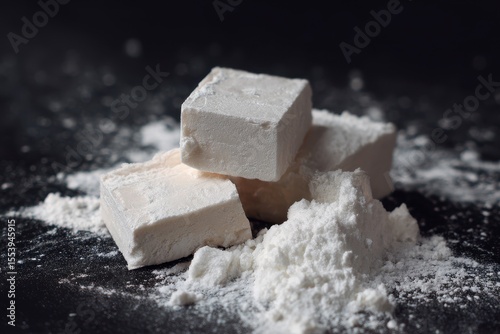 Magnesium stearate is a soap made of two stearate ions and one magnesium ion