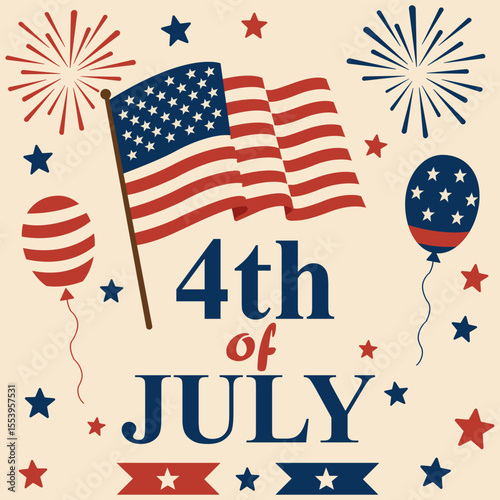 4th of July Independence Day of United States