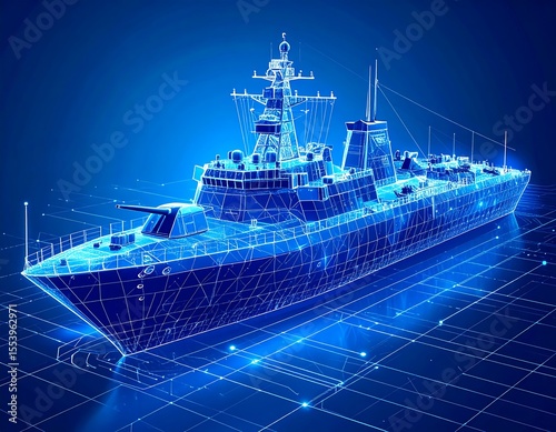 Digital warship blueprint