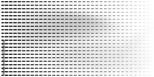 Abstract Curved Dot Gradient. vector illustration