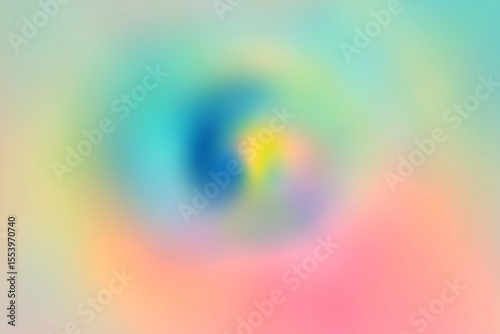 Abstract circle blurred vivid colorful background.