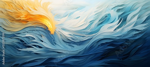 pop surreal unreal silhouettes spiral towards white phoenix, ai generatif