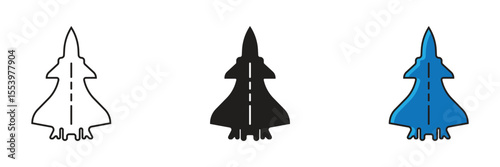 Jet fighter aircraft is a supersonic aerial weapon, designed for high-speed combat, air superiority, and precision ground attacks.