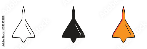 Jet fighter aircraft is a supersonic aerial weapon, designed for high-speed combat, air superiority, and precision ground attacks.