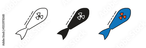 Rocket bomb is a propelled projectile with an explosive warhead, launched for long-range strikes against strategic military targets.