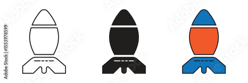 Rocket bomb is a propelled projectile with an explosive warhead, launched for long-range strikes against strategic military targets.