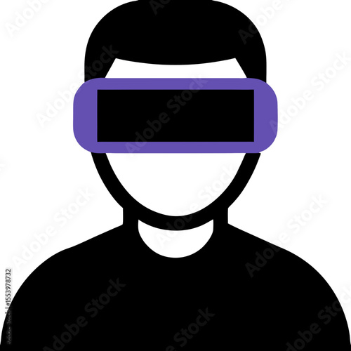 Person in VR headset; modern technology, innovation, simulation, gaming, virtual meetings, digital world exploration, futuristic experiences, tech industry concepts.