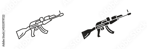 Long barrel firearm refers to a rifle, a primary military weapon designed for accuracy, range, and powerful projectile delivery.