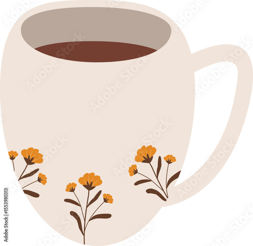 Cute Flower Mug