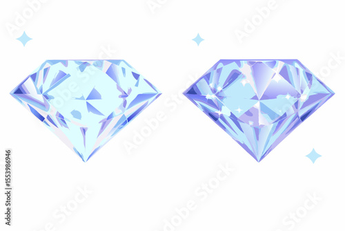 diamond, crystal, gem, brilliant, stone, jewelry, jewel, vector, precious, luxury, gemstone, illustration, shape, heart, icon, shiny, gift, wealth, glass, carat, fashion, love, design, sapphire, art