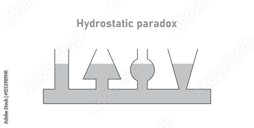 Hydrostatic Paradox in Fluid Dynamics.