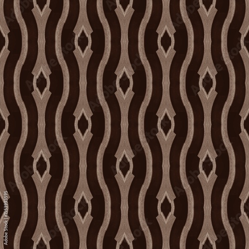 Elegant damask seamless pattern with vintage floral ornament for textile and wallpaper design