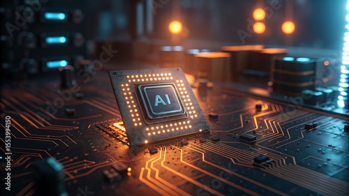 Central Processing Unit Advanced Microchip Technology and Circuit Board Design