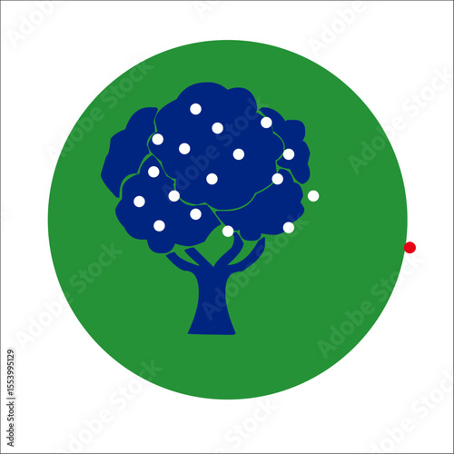 ÁRBOL TREE ÁRBOL DE LA VIDA PINO VERDE NATURALEZA ÍCONO LOGO