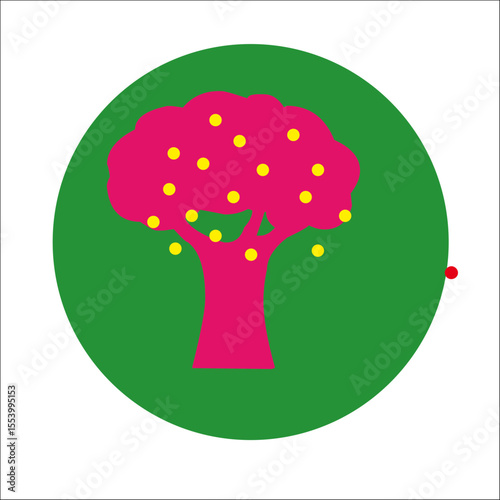 ÁRBOL TREE ÁRBOL DE LA VIDA PINO VERDE NATURALEZA ÍCONO LOGO