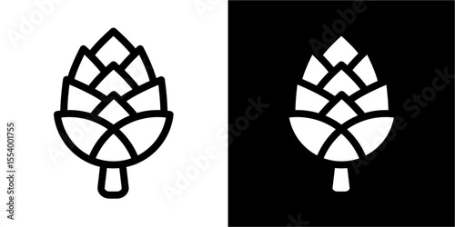 Artichoke Vegetable Icon: Healthy & Gourmet Produce for Food, Culinary & Organic Brands