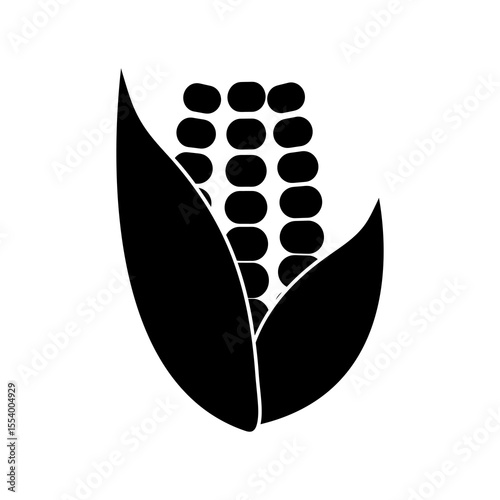 corn icon isolated sign symbol vector, trendy style illustration for web and app..eps