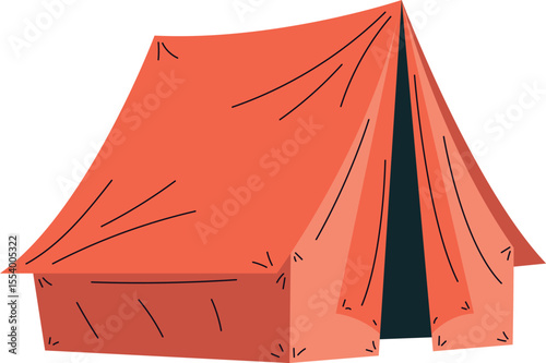 tent cartoon illustration