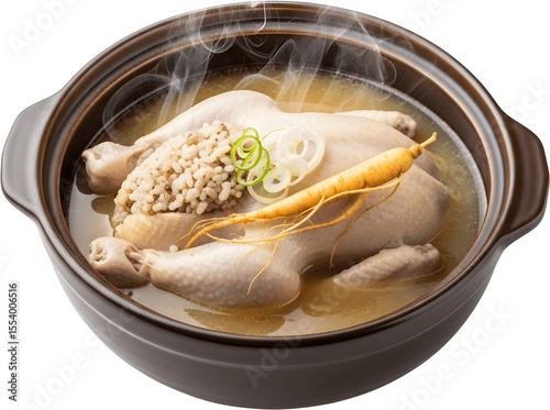 전통뚝배기삼계탕한그릇