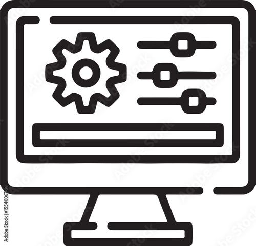 a setting icon design