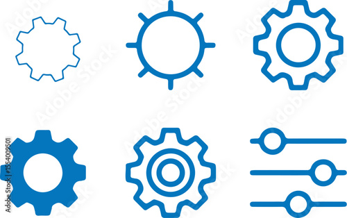 setting icon design 