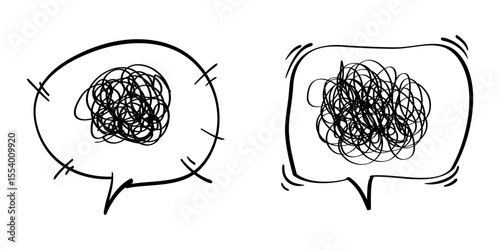 hand drawn scribble sketch circle object on set. Tangled grungy round scribble. isolated on white background. doodle vector illustration