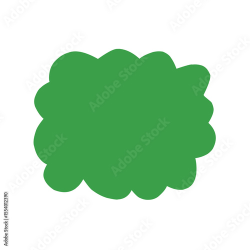 Colorful speech bubbles. Cartoon balloon word design. Vector illustration