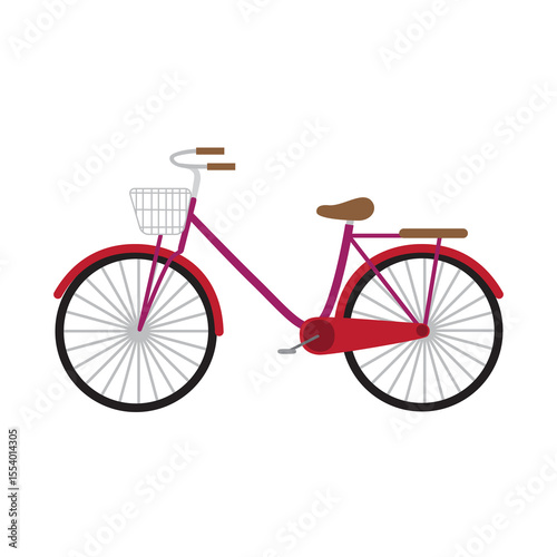 vintage style, vintage style photos, red bicycle