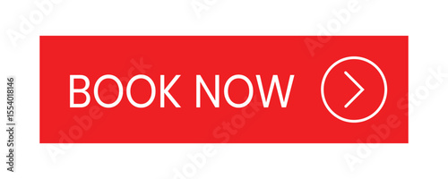 Book now button - icon with arrow for booking websites