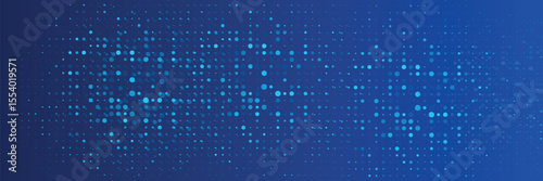 Blue glowing hexagon texture. Abstract hexagonal grid gradient wallpaper. Navy honeycomb pattern backdrop. Vector modern technology, business, science, healthcare, medicine, presentation background