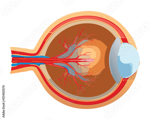 Detailed Ocular Anatomy for Education