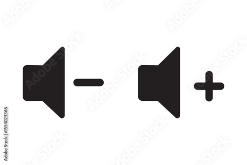 up down volume icon eps 10 file