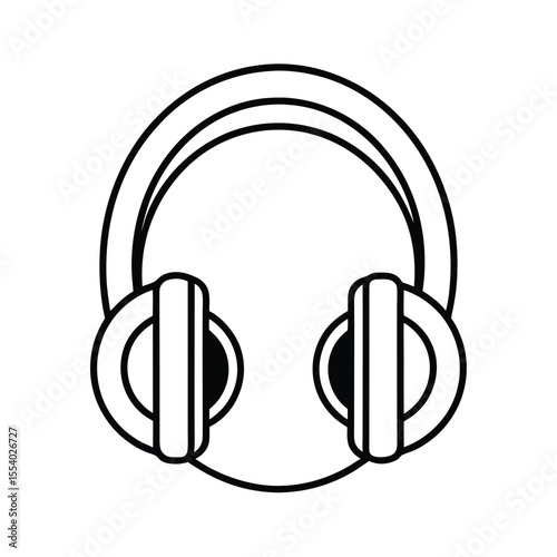 Sleek futuristic headphones with vibrant red accents showcasing advanced audio technology on a clean white background for modern advertising and banners
