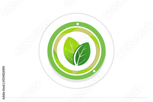 nature circular motion leaf arc icon